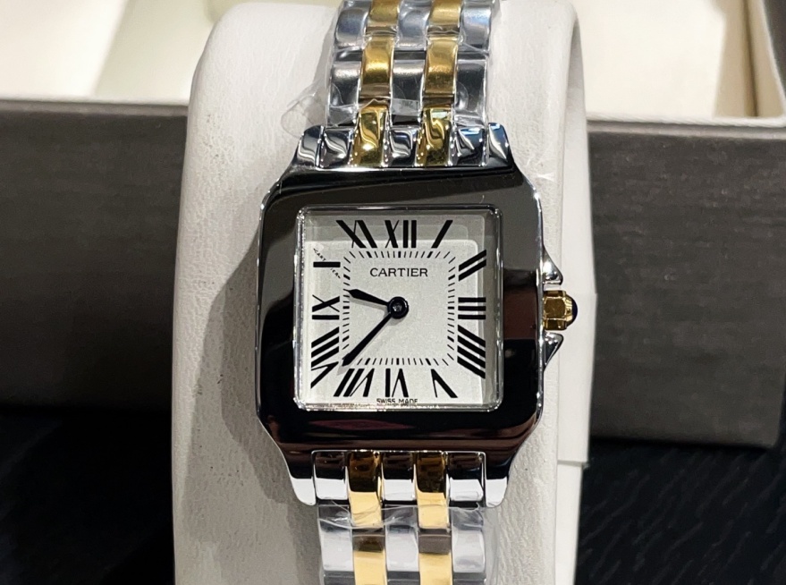 how to spot a fake cartier santos watch | cartier panthere watch real vs fake