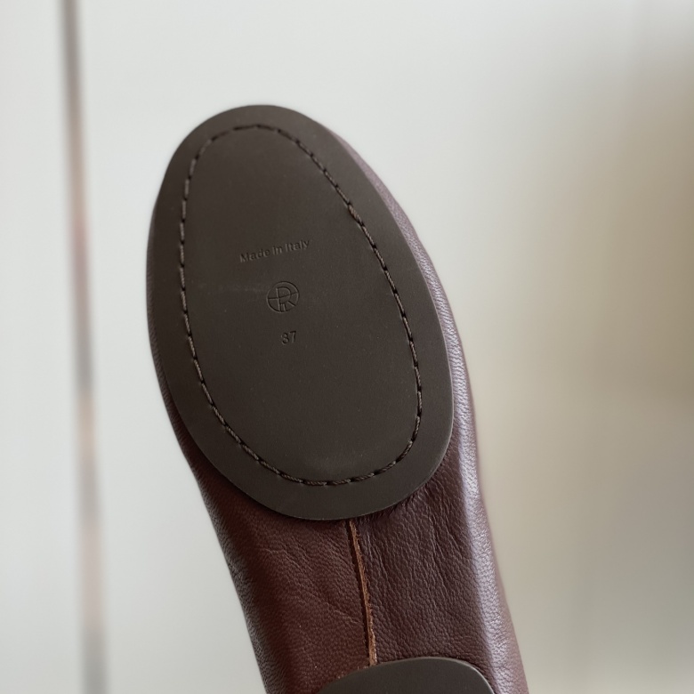 the row soft loafers