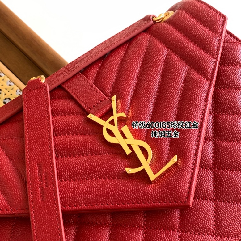 YSL Small Envelope Bag,Medium Leather Bag