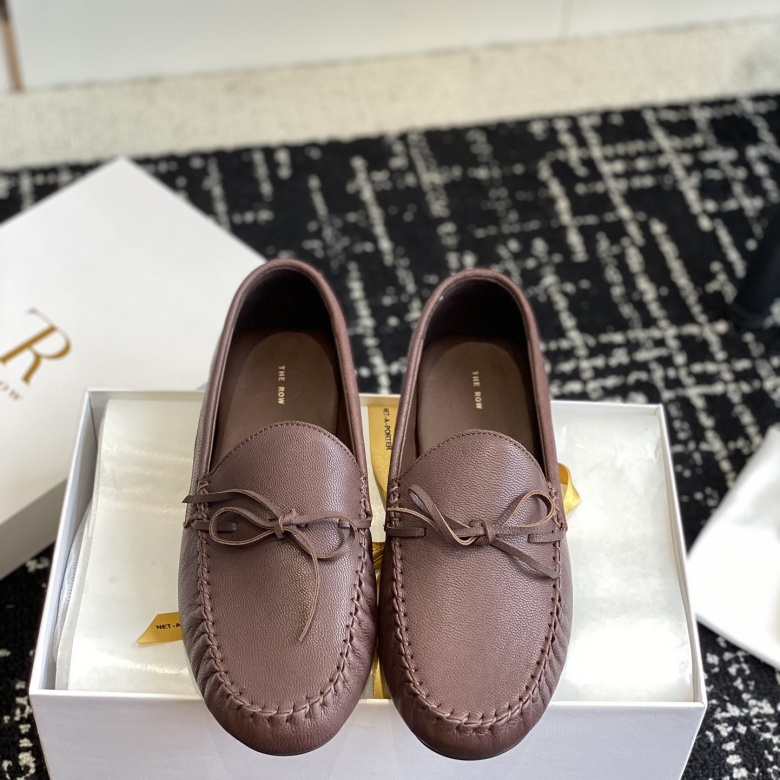 the row soft loafers
