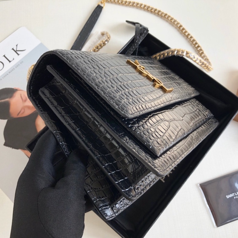 how to spot fake ysl sunset bag