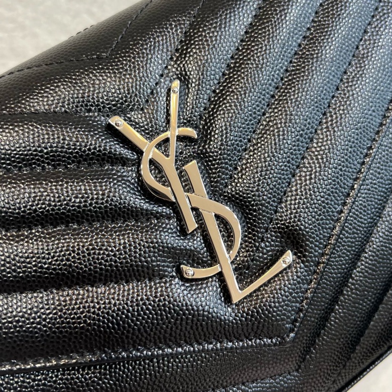 ysl black bag fake vs real  