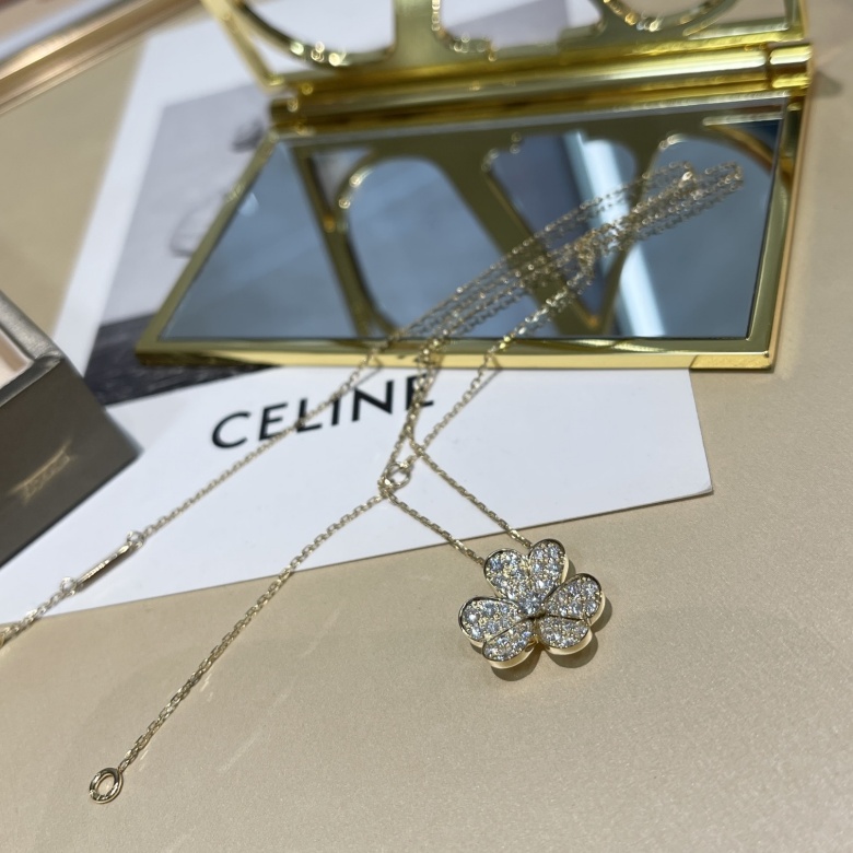 vca butterfly necklace
