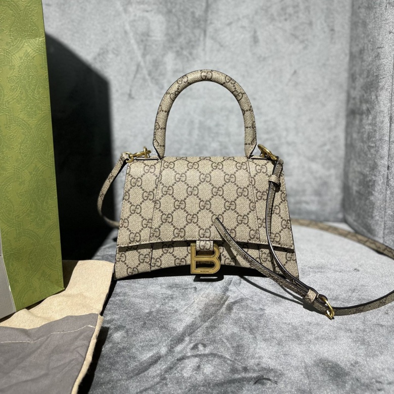 balenciaga hourglass bag real vs fake